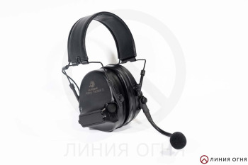 Гарнитура активная АШП-01 Прибой Тактикал II Черный