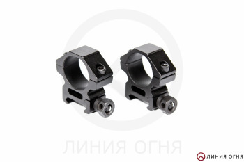 Leapers - Кольца Accushot 25,4 мм на Weaver, низкие