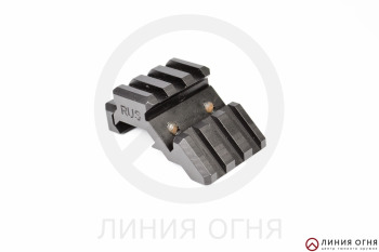 Планка Custom Guns Ascot наклонная с двумя планками Пикатинни