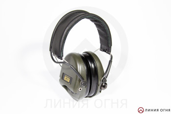 Наушники активные Sordin Supreme Pro-X, зеленые, черное оголовье