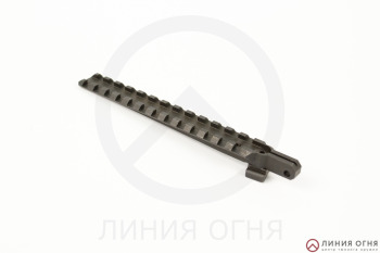 Планка кронштейн Пикатинни Рок-и-Ровка вместо целика АК (сталь)