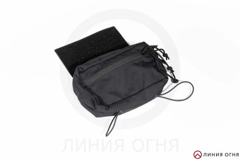 Большой напашный подсумок, черный
