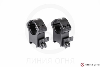 Кольца MAK MAKuick 3 на Пикатинни, 30mm, быстросъемные, BH=19мм