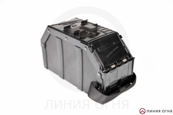 Короб ПК, ПКМ, ПКП пулеметный пластиковый Стич Профи Бомбини, черный