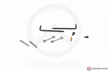 Пины для УСМ AR-15, AR-10 KNS Precision Gen 2 Mod 2 Non-Rotating Trigger/Hammer Pins FDE
