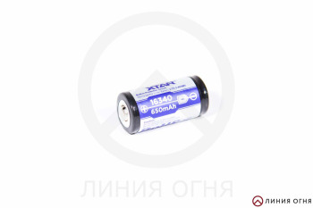 Аккумулятор XTAR 16340 3,7v 650mAh CR123