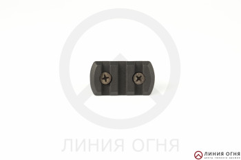 Планка M-Lok DLG Tactical на 3 шага Пикатинни (Черный)