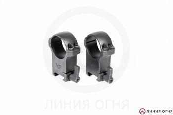 Кольца быстросъемные Vector Optics 30mm STEEL, высокие