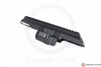Кронштейн-крышка ствольной коробки SAG Picatinny QD для АК, Сайга