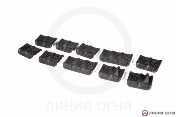 Комплект накладок на M-Lok Тактические Идеи Хватовое пятно (черный)