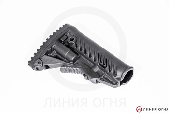 Приклад телескопический Спрут Mil-Spec (черный)