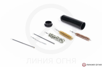 Набор для чистки ShotTime, пистолетный 9 мм, шомпол, 3 ерша, вишер