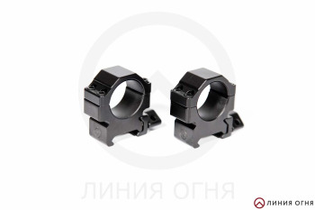 Кольца на Пикатинни Leapers UTG 25.4 мм с винтовым зажимом, низкие