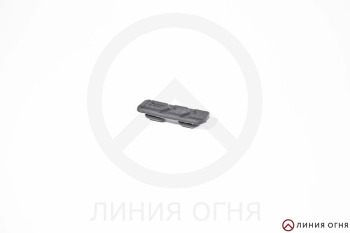 Тактическая накладка Тактические Идеи на M-Lok, плоская, 1 ячейка (черный)