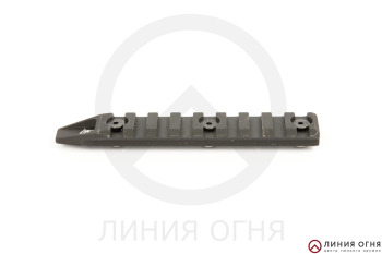 Планка Пикатинни Custom Guns Acton L на Key-Mod, длинная (черная)