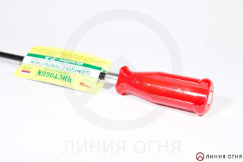 ЧИСТОGUN - Шомпол .27-.34, 6 мм, L=110 см, нерж, нейлон, папа 12/28