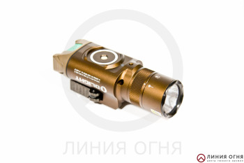 Тактический фонарь с ЛЦУ Olight BALDR-Pro R Desert Tan