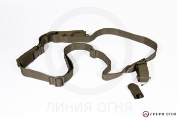 Тактический оружейный ремень ДОЛГ-М2 (зеленый) универсальный