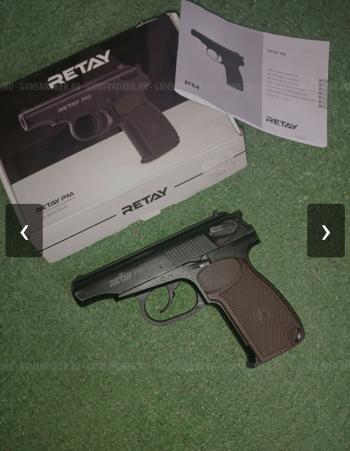 Сигнальный пистолет Retay PM 9mm pak