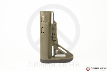 Телескопический приклад DLG Tactical TBS Sharp Com-Spec (Оливковый)