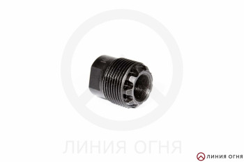 Адаптер Легальный арсенал с резьбы М14х1 левая на М24х1.5 правая