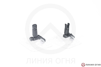 Комплект мушка и целик складные, наклонные Magpul MBUS Pro Offset Sight