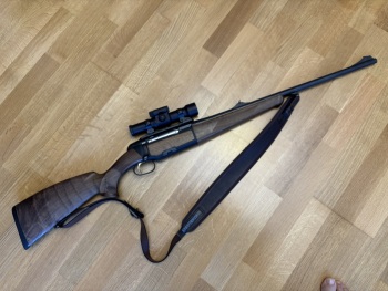 Steyr Mannlicher Luxus (комбо: .243 Win / 9.3x62) + Swarovski Z8i + Aimpoint 9000L + бонусы Norma/Federal. Москва.