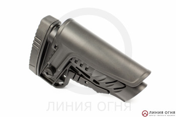 Телескопический приклад DLG Tactical TBS SHOCK Comm-spec (Черный)