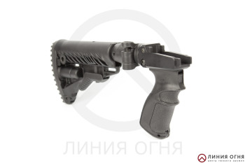 Телескопический складной приклад FAB defense M4 SVD для СВД, Тигр