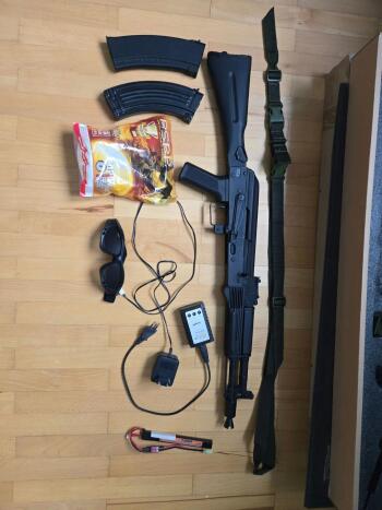 Продам б/у страйкбольный привод CYMA АК-105 (CM040D)