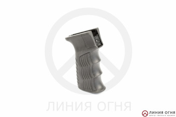 Рукоятка DLG Tactical DLG098B на АК, прорезиненная с контейнером (Черный)