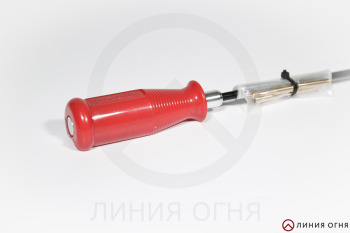 ЧИСТОGUN - Шомпол .22-.26, 5 мм, L=90 см, нерж, нейлон, папа 8/36