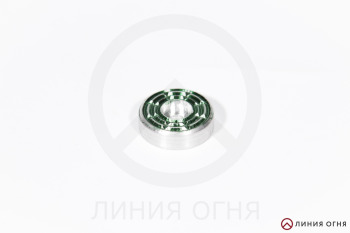 Кнопка затворной задержки Z-Gun увеличенная, круглая, зелёная