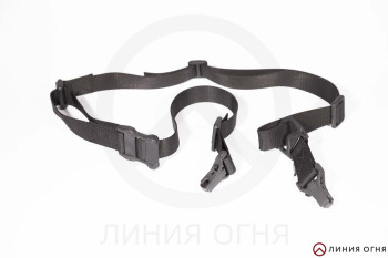 Ремень Tactical Warrior ТР-1 Черный
