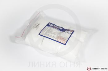 ЧИСТОGUN - Патчи фланель 12-28 калибр, квадрат 60x60мм (500 шт/уп)