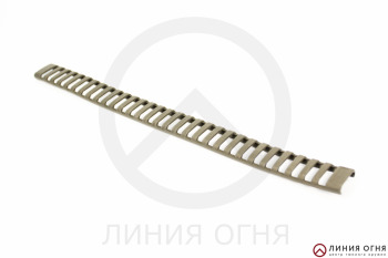 Накладка DLG Tactical DLG077O на Picatinny, 31 шаг, открытая (Олива)