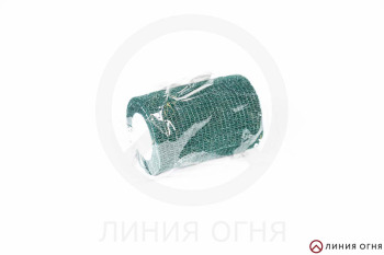 Когезивный бинт СурвМед оливковый 7,5 см